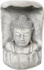  Product image 2 of the product “Anwar - Buddha Bust, relief cut out of tree, 28,5cm H | cast stone ”